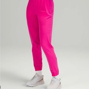 Lululemon Adapted State High Rise jogger Sonic Pink sz 6